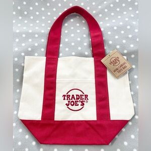 NWT Trader Joe’s Mini tote bag
